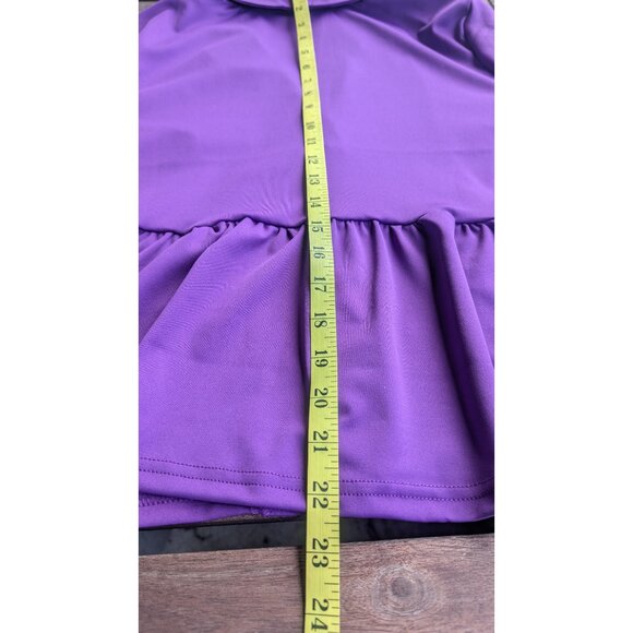 πNWT Purple Two-Piece Suit β Medium Top, Large Skirt - Picture 6 of 10